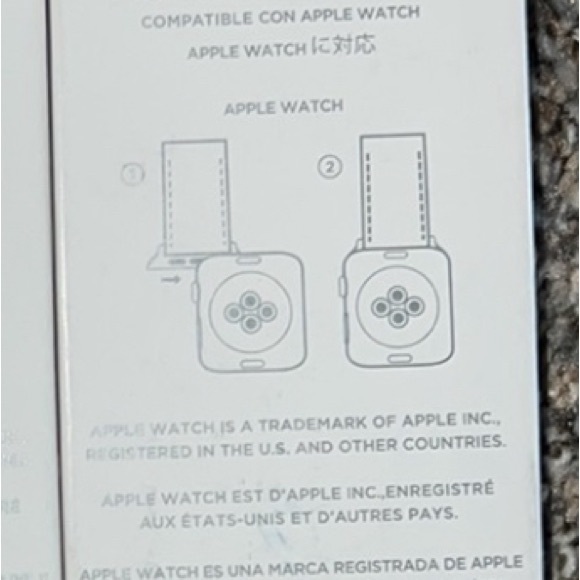 NWT…Michael Kors Apple Watch leather bands. - Picture 6 of 8